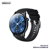 Remax Watch 10 Hd Amoled Touch Display Smart Watches Multi-Sport Mode One Touch Voice Assistant Talking Screen Smartwatch